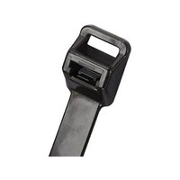 パンドウイットコーポ リリースタイ 取り外し可能ナイロン結束バンド 耐候性黒100本入 PRT10EHC0 1袋