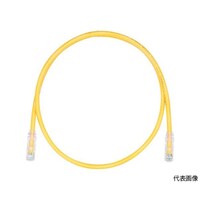 パンドウイットコーポ カテゴリ6UTPパッチコード 10m 黄 UTPSP10MYLY 1本