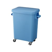 リス 厨房用キャスターペール45L <排水栓付> B GGYK002