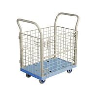 金沢車輌 樹脂台車 (網両面開閉式) 825×505×865mm NP107 1個