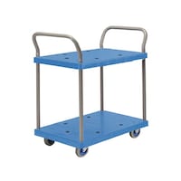 金沢車輌 樹脂台車 (両ハンドル2段) 790×455×860mm NP109