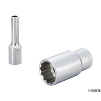 TONE ディープソケット(12角) 吋目 1 3/16inch 4DB38L 4DB38L 1個