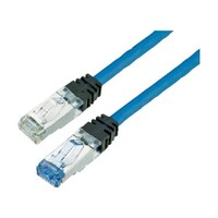 パンドウイットコーポ カテゴリ6A細径シールドパッチコード 1m 青 STP28X1MBU 1本