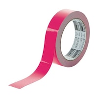 アズワン 蛍光ラインテープ25mmx10m ピンク TLK2510P