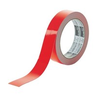 アズワン 蛍光ラインテープ25mmx10m レッド TLK2510R