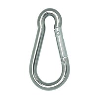 アズワン 国産ステンレスカラビナハーケン B型 8X80mm TSKH8B