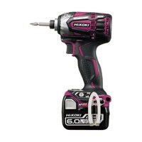 HiKOKI 14.4Vコードレスインパクトドライバ 6.0Ah レッド WH14DDL22LYPKR WH14DDL22LYPKR 1台