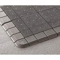 山崎産業 エバック ハイローリングマットDX #15(グレー) F12115GR