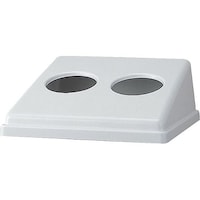 山崎産業 リサイクルボックス RBPK350用蓋 カン類(グレー) YW154LOPGR 1ケース