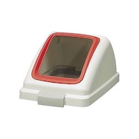 山崎産業 リサイクルトラッシュECO70角穴蓋(レッド) YW134LOP1R 1個