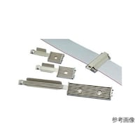 パンドウイットコーポ フラットケーブル固定具 M3ネジ止め テレホングレー FCM1S6T14 1袋