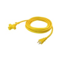 正和電工 トライアングルマルチタップ 125V15A 5m 黄 VCTM5Y VCTM5Y 1本