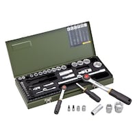 キソパワーツール 56点・マルチソケットレンチセット 1/4・1/2 No.82040