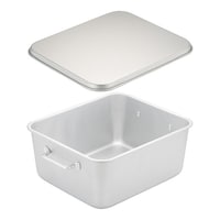 TKG アルマイト 重なるパン箱(蓋付) (25―35人対応) TA30