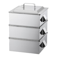 TKG SA210業務用角蒸器 2段 30cm