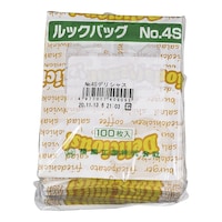 福助工業 ルックバッグ デリシャス(100枚入) No.4S 0211321 1ケース