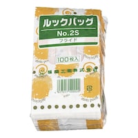 福助工業 ルックバッグ フライド(100枚入) No.2S 0210358 1ケース