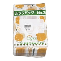 福助工業 ルックバッグ フライド(100枚入) No.3S 0210382 1ケース