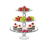 Libbey リビー セレーヌ 3段スタンドセット No.8019 1個