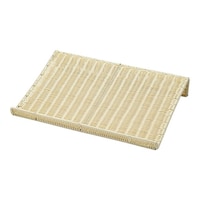 萬洋 樹脂横置きフランスパンスタンド 浅型(白) 62658111 1個