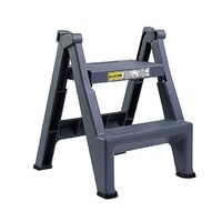 トラスト トラスト 折りたたみステップツール 2段 6932 グレー