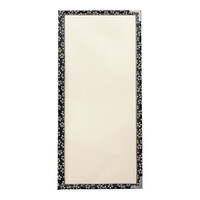 えいむ PP布地クリアテーピングメニューブック 桜柄 黒 PTA41S 1個