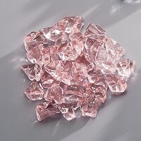 遠藤商事 アクリル ロックアイス(1kg入) ピンク 62678106 1個