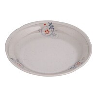 関東プラスチック工業 メラミン「かりん」丸皿 M402K 1枚