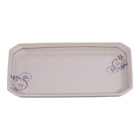 関東プラスチック工業 メラミン「かりん」角皿 M341K 1枚