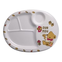 ダイワ メラミンお子様食器「デュールムー」 ランチ皿(大)MCー31DM 62685607 1枚