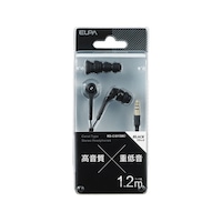 朝日電器 カナルタイプステレオヘッドホン RDCI01(BK)