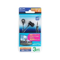 朝日電器 TV用ステレオヘッドホン ブラック RDMV03(BK)