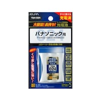 朝日電器 大容量長持ち充電池 3.6V 900mAh TSA024