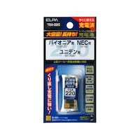 朝日電器 大容量長持ち充電池 2.4V 800mAh TSA220