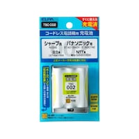 朝日電器 電話機用充電池 3.6V 600mAh TSC002