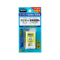 朝日電器 電話機用充電池 2.4V 600mAh TSC013