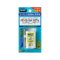 朝日電器 電話機用充電池 2.4V 600mAh TSC027