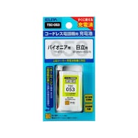 朝日電器 電話機用充電池 2.4V 600mAh TSC053