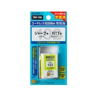 朝日電器 電話機用充電池 3.6V 600mAh TSC102