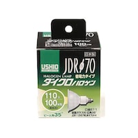 朝日電器 ダイクロハロゲン JDR110V57WLW/K7UVH G185H