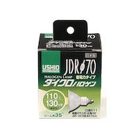 朝日電器 ダイクロハロゲン JDR110V75WLW/K7UVH G181H
