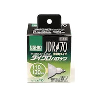 朝日電器 ダイクロハロゲン JDR110V75WLN/K7UVH G192H
