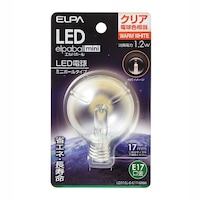 朝日電器 LED電球G50形E17 LDG1CLGE17G266