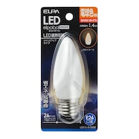 朝日電器 LED電球シャンデリアE26 電球色相当 LDC1LGG332