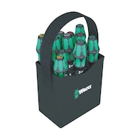 Wera 2GO ドライバーセット 持ち手付バッグ入り 11本 004313 004313 1セット