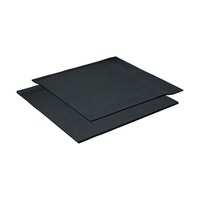 イノアック カームフレックス F2 黒 25x1000x1000 化粧断ち加工 F225 F225 1枚