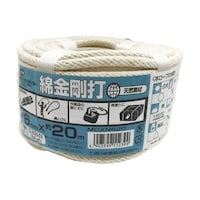 ユタカメイク 綿金剛打ロープ 万能パック 6mm×20m MCXN620 MCXN620 1巻