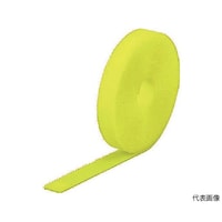 アズワン マジックバンド結束テープ両面 蛍光イエロー20mm5m MKT2050LY