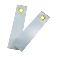 アズワン 取り付け簡単 どこでもハトメ6個入 真鍮ハトメ内径12mm 幅40mm×320mm TDHT6P