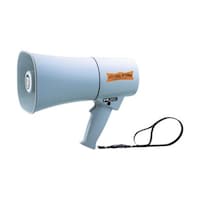 ノボル電機製作所 レイニーメガホンタフPlus6W ホイッスル音付 耐水・耐衝撃仕様(電池 TS634N 62906275 1台